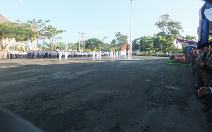 Upacara Peringatan  HUT Kota Bengkulu ke-298