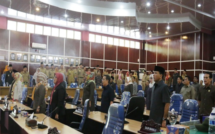 DPRD Kota Gelar Paripurna Bahas Tiga Raperda, Selasa (11/4).