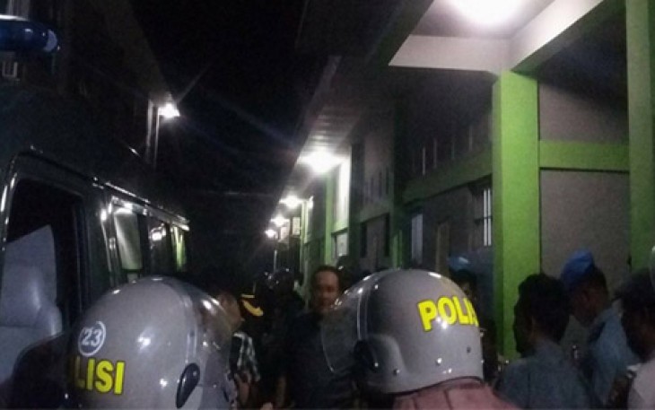 Kerusuhan di Lapas Kelas II Bengkulu berhasil dinetralisir oleh aparat gabungan