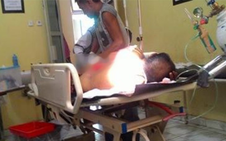 Korban saat mendapat perawatan intensif di RSUD Argamakmur