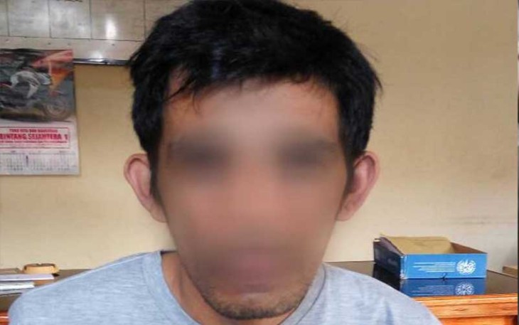 Pelaku FS. Foto (tribratanewsbengkulu.com)