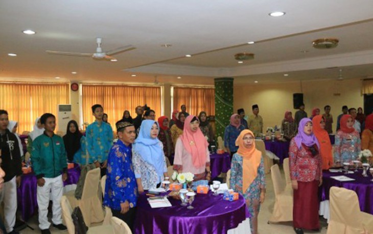 Rapat koordinasi ke 3 di Hotel Raffles City, Kota Bengkulu, Kamis (30/08/2017)