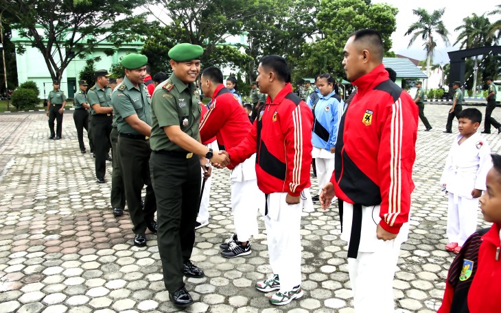 Tim Karate Bumi Rafflesia Siap Berlaga Di Pangdam II/Sriwijaya