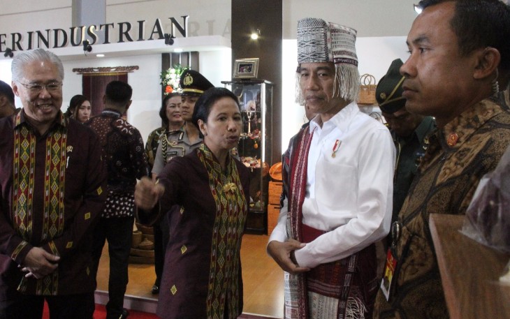 Pameran Kriyanusa Dekranas 2017 dibuka secara resmi oleh Presiden RI Joko Widodo. 
