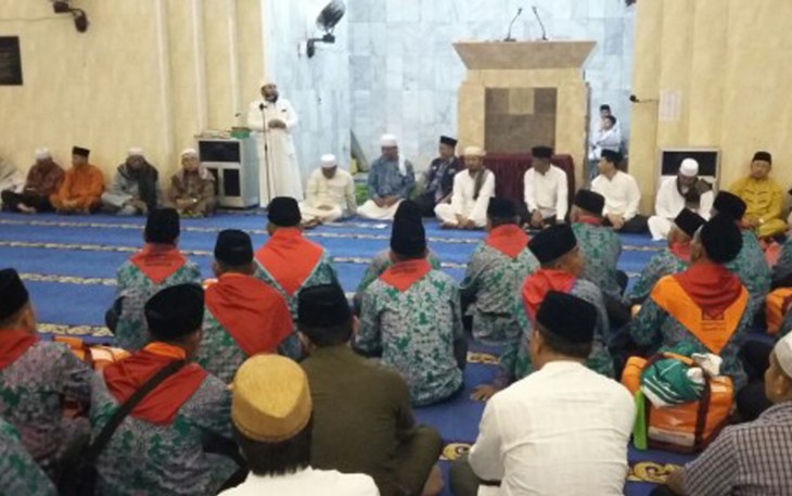 Pelepasan 311 orang calon jemaah haji (CJH) tauun 2017  kota Bengkulu