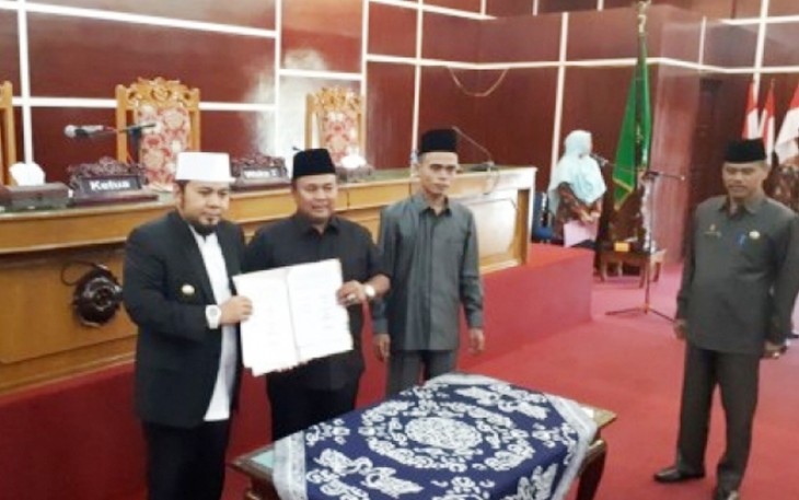 Paripurna DPRD Kota Bengkulu Menyepakati KUA PPAS Kota Bengkulu 2018
