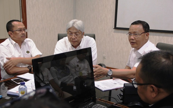 Plt Gubernur Temui Dirjen  Minerba (Mineral dan Batubara) Kementerian ESDM RI Bambang Gatot Ariyono
