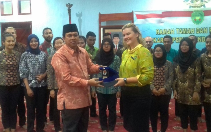 Pertukaran Pemuda Indonesia-Australia (PPIA) dilepas oleh pemerintah Provinsi Bengkulu