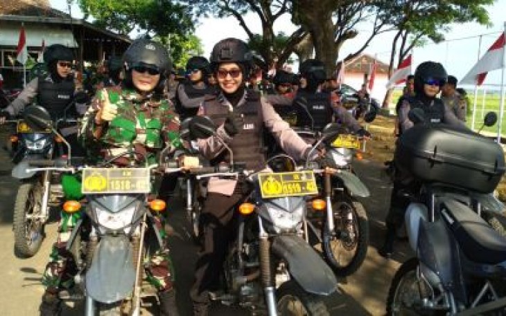 TMMD Kodim Pati Libatkan Kowad dan Polwan dalam Peringatan Hari Kartini