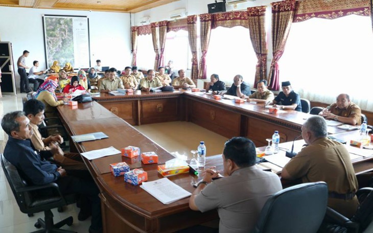 Pemkab Seluma Gelar Rakor Hasil Evaluasi Kabupaten Layak Anak