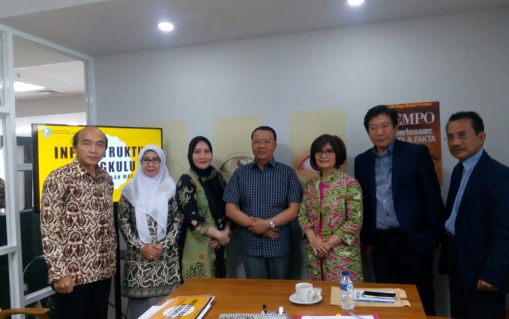 Plt Gubernur Bengkulu Rohidin Mersyah Foto Bersan Dengan Dewan Juri Indonesia'n Attractiveness Index