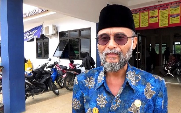 Kepala Dinas Kependudukan dan Pencatatan Sipil Kota Bengkulu Sudarto WS