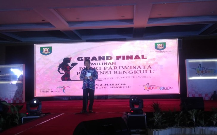 Kepala Dinas Pariwisata Provinsi Bengkulu Yudi Satria 