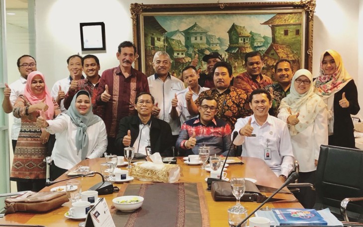 Kemendes PDTT meeting eksternal di Kementerian PUPR.