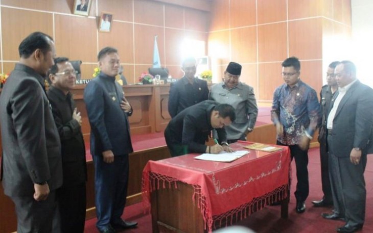 Paripurna DPRD Bengkulu Tengah  