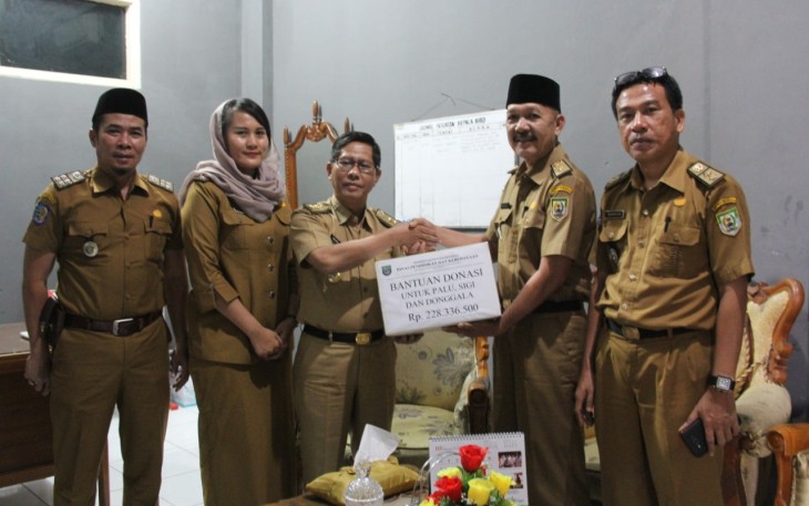 Donasi yang terkumpul berupa uang tunai sebesar Rp 228. 336. 500 serta Mie instan 20 Dus dan pakaian layak pakai sebanyak 13 karung 4 Dus.