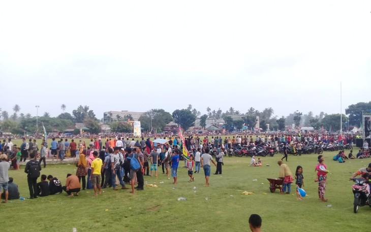 Laga Final Bupati Cup III, Kecamatan Maje vs Kecamatan Kaur Utara