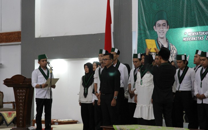 Pelantikan dan Pengambilan Sumpah Pengurus HMI Cabang Bengkulu periode 2018-2019