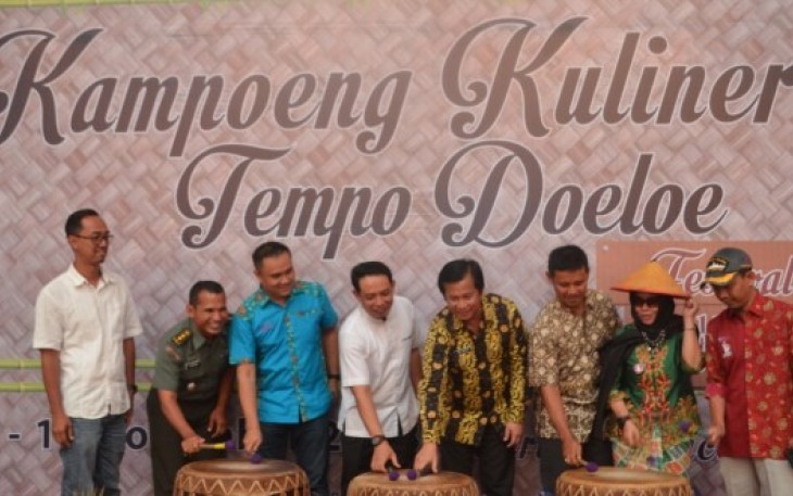 Pembukaan Kampoeng Kuliner Tempo doeloe