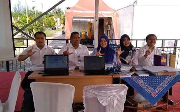 Kepala BPPB Bengkulu Prof Dadang Sunendra (tengah) saat membina jalannya kegiatan