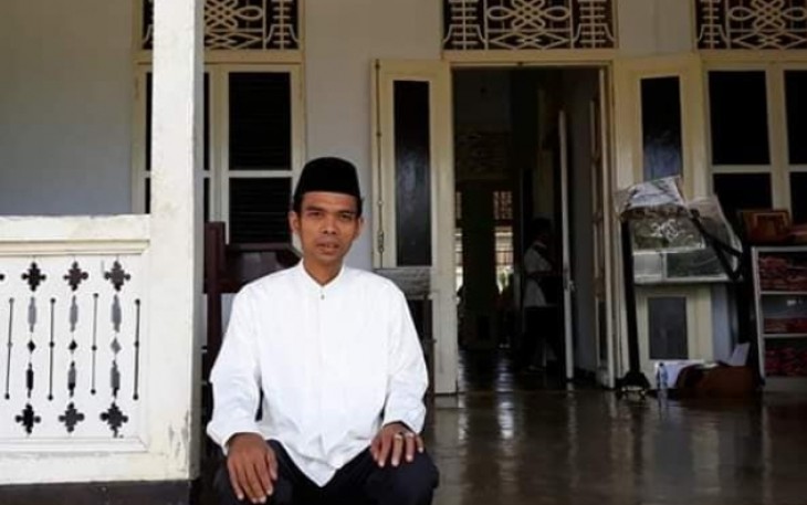 Ustaz Abdul Somad saat mengunjungi Rumah Pengasingan Bung Karno di Bengkulu tahun 2017 lalu