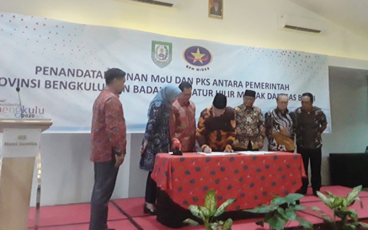 Pemprov Bengkulu dan BPH Migas Teken MoU 