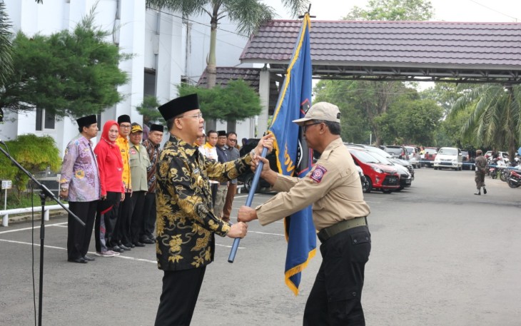 Gubernur Bengkulu Rohidin Mersyah Kirim Tim Taruna Siaga Bencana ke Provinsi Lampung