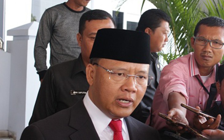 Gubernur Bengkulu Rohidin Mersyah 