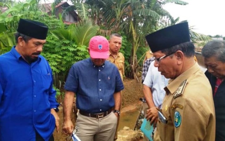 Sidak Drainase Komisi II DPRD Kota Bengkulu DI Perumahan Bentiring Permai 