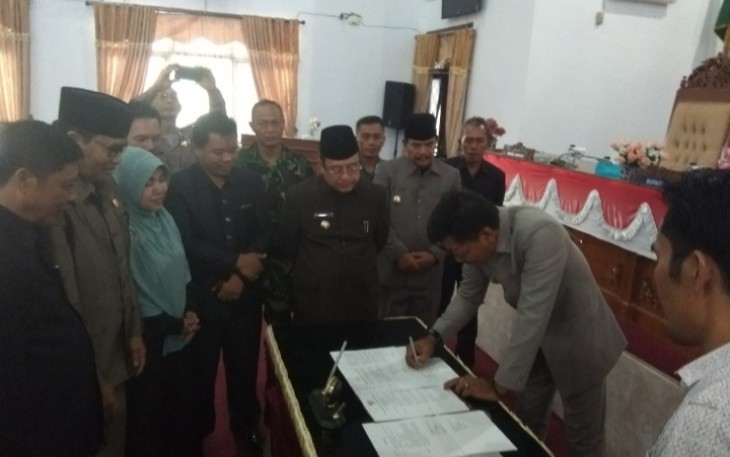 Paripurna DPRD Kabupaten Seluma 