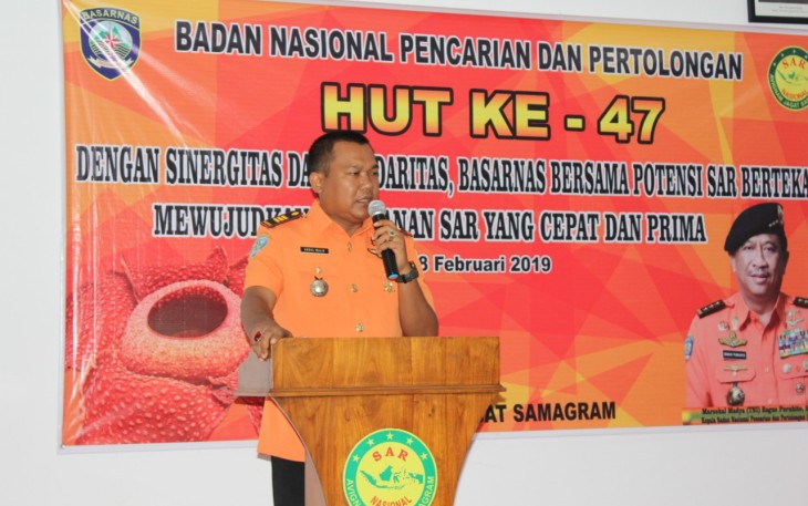 Kepala Basarnas Bengkulu Abdul Malik