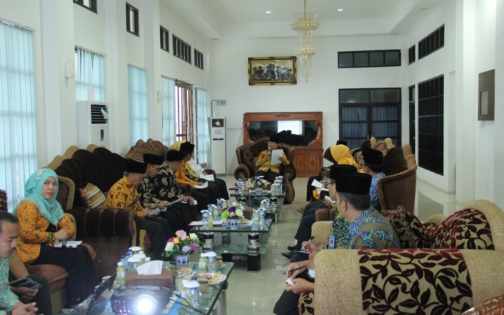 Persiapan kunjungan Wakil Presiden RI Jusuf Kalla ke Bengkulu pada Jumat(15/2) mendatang.