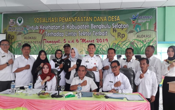 Pertemuan Sosialisasi Dinas Kesehatan Provinsi Pemanfaatan Dana Desa Untuk Kesehatan 