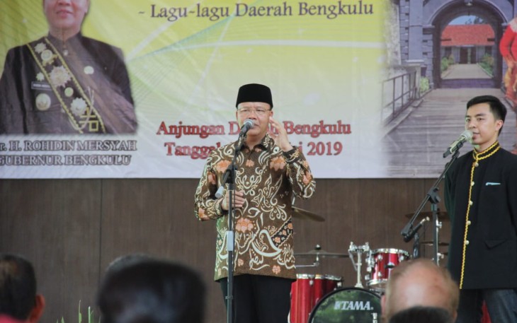 Gubernur Bengkulu Rohidin Mersyah 