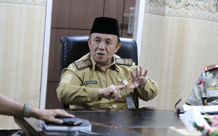 Sekretaris Daerah Provinsi  Bengkulu Nopian Andusti