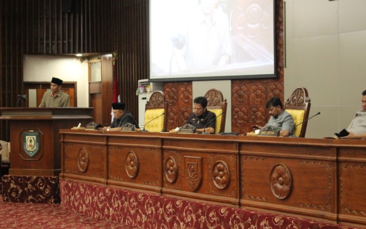 Paripurna DPRD Provinsi Bengkulu  