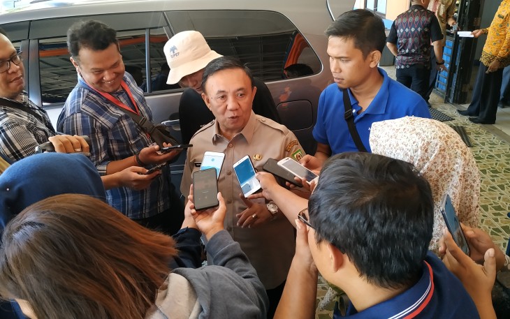 Sekretaris Daerah Provinisi Bengkulu Nopian Andusti 