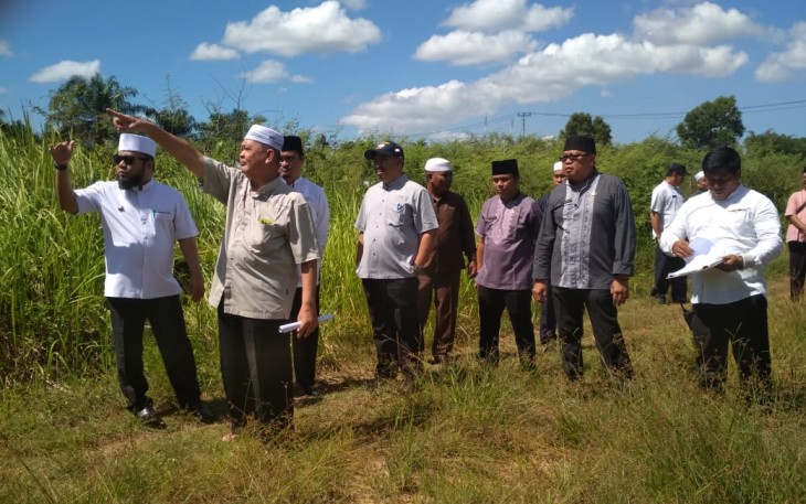 Wali Kota Bengkulu Helmi Hasan Meninjau Tanah Hibah Yang Diserahkan Warga Gang Sepakat, Sawah Lebar Winarkus   