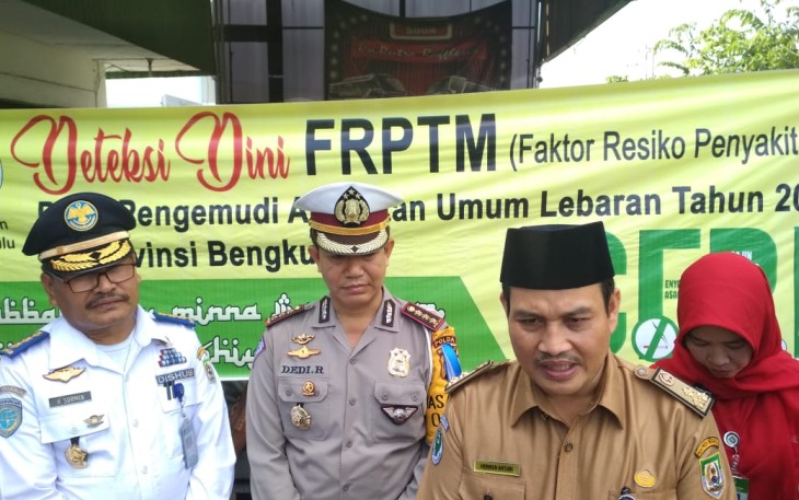 Kepala Dinas Kesehatan Provinsi Bengkulu Herwan Antoni 