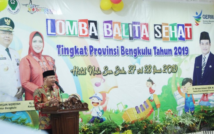 Gubernur Bengkulu Rohidin Mersyah 
