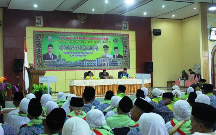 JCH Bengkulu Diimbau Manfaatkan Kesempatan Tunaikan Ibadah Haji Sebaik Mungkin