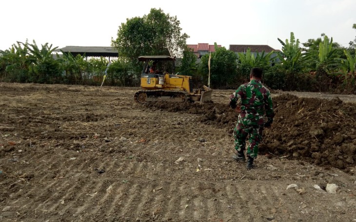 Lokasi Upacara Pembukaan TMMD Kodim Demak