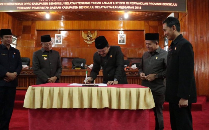 Paripurna DPRD Bengkulu Selatan 