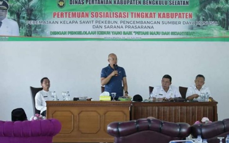 Bupati Bengkulu Selatan Gusnan Mulyadi 