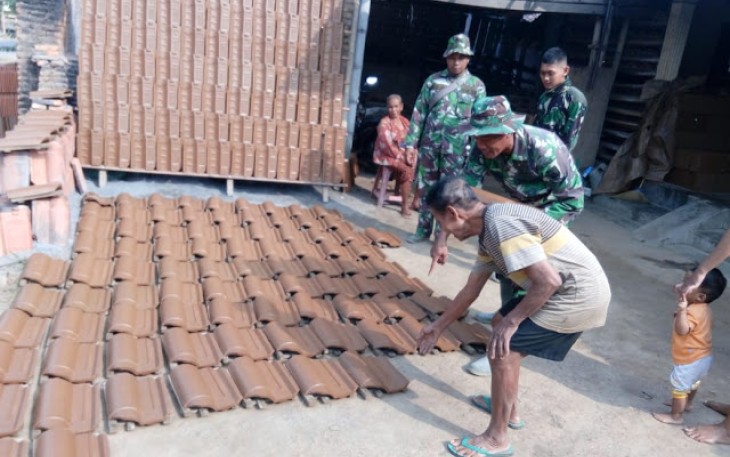 Genteng Mantili Dan Garuda Ikut Eksis Dalam TMMD Reg 105 Kodim Klaten