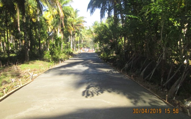 Desa Padang Baru Rabat Beton Jalan Lingkungan