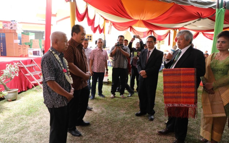 Plt Bupati Asahan Hadiri Pesta Parolopolopon 40 Tahun HKBP Gambir Baru Resort Kisaran II 