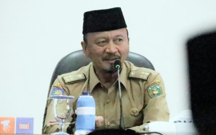 Sekretaris Daerah Kota Bengkulu Marjon Pimpin Rapat 