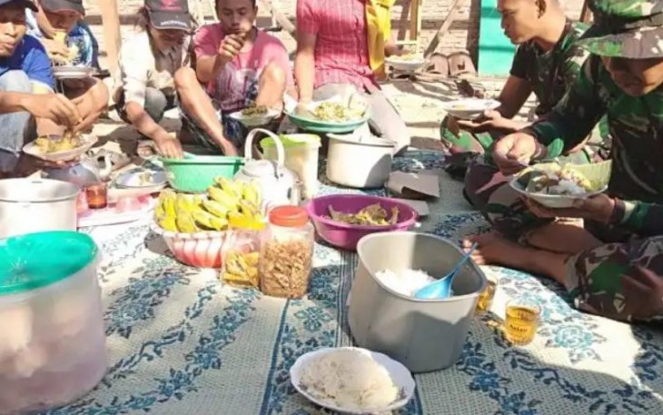 Prosesi adat salah satu pengakraban bagi warga masyarakat