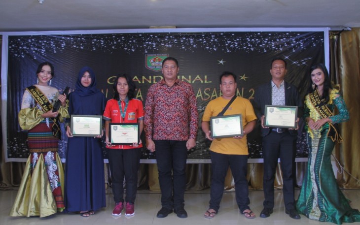 Foto Bersama Pemenang Duta Pariwisata Asahan 2019